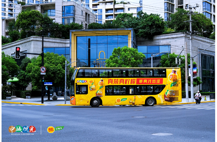 上海CBD雙層觀光巴士廣告采購,廣告