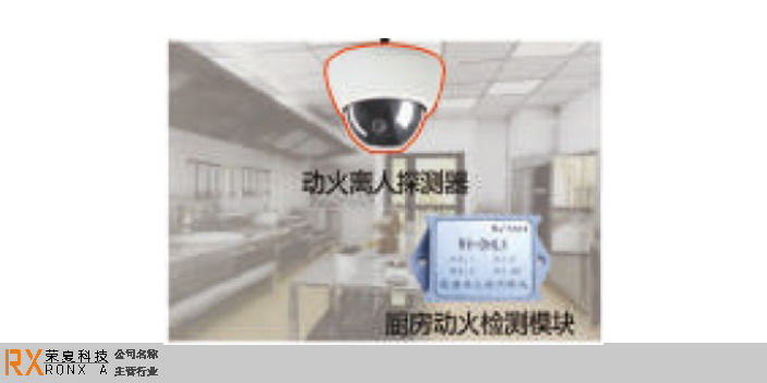 江蘇榮夏安全科技有限公司廚房動火離人監控系統組成部分,廚房動火離人監控系統