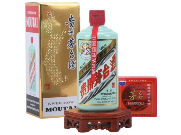 上海香溢五洲蒂芙尼藍茅臺批發,茅臺