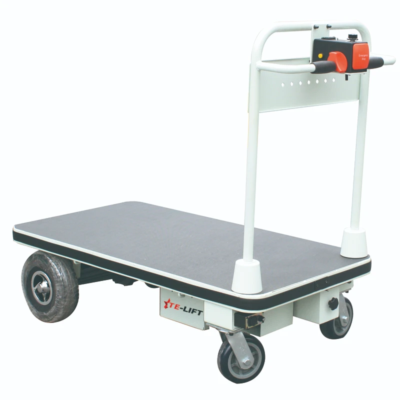 Battery Power Platform Truck Electric Platform Trolley Manufacturer