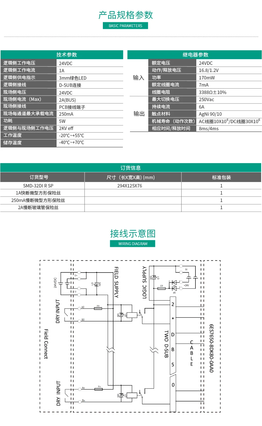 西门子  SMD-32DI R SP