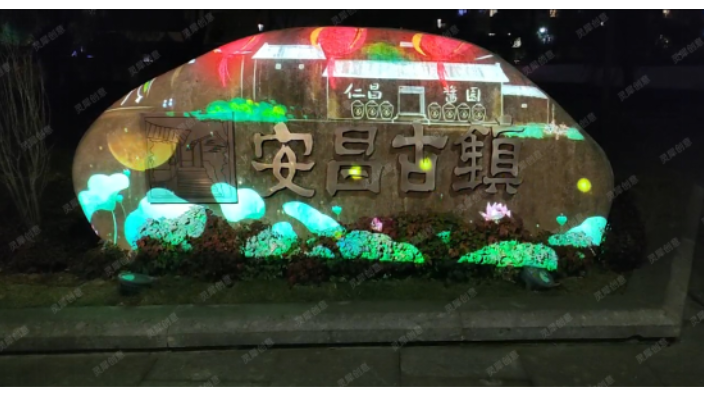 杭州主題公園墻面投影技術,墻面投影