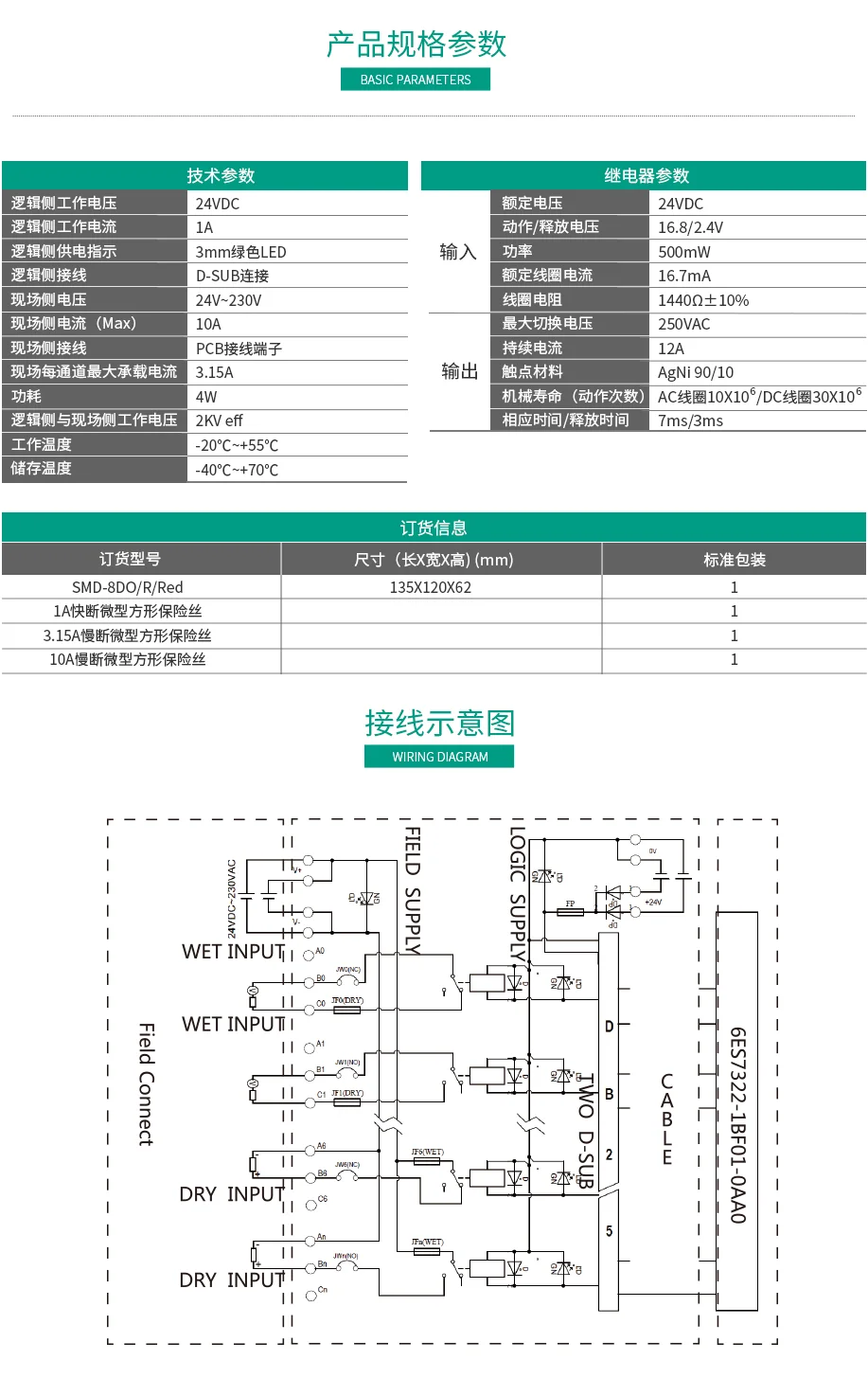 西门子-SMD-8DO/R/RED 91香蕉在线视频模组模块 PLC放大板