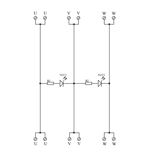 直插式電源分配端子台