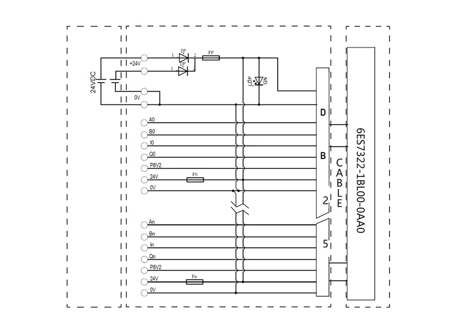 西門子-SMD-8PI 8路脈衝輸入模組 