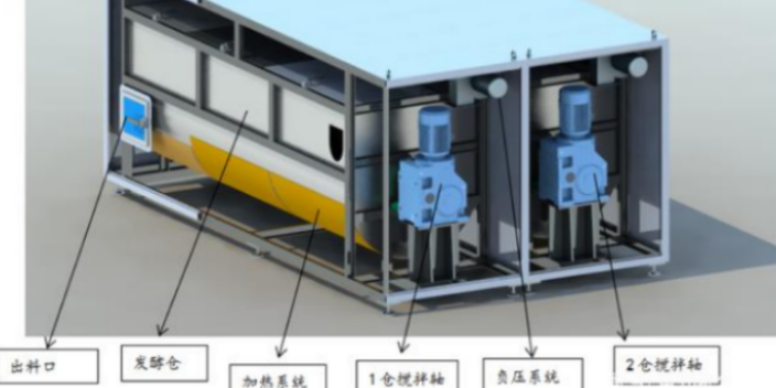 山西有機固廢餐廚垃圾脫水機一體化設備,餐廚垃圾脫水機