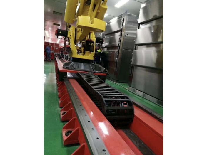 上海噴涂行業機器人導軌多少錢,機器人第七軸
