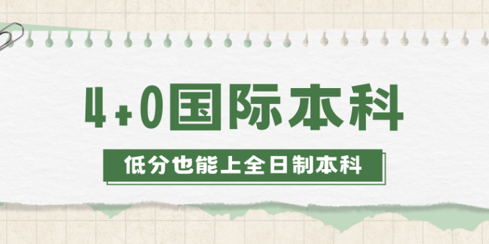 河北國際本科培訓學校,國際本科