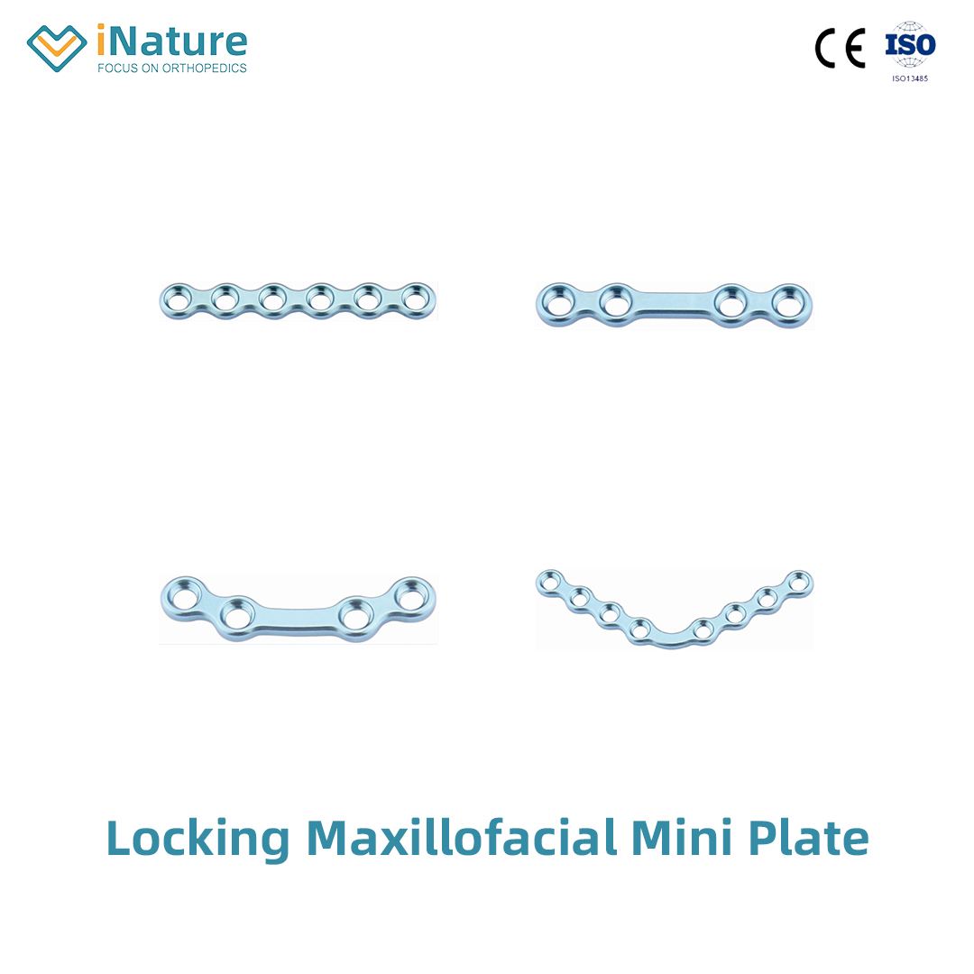 Locking Maxillofacial Mini Plate Indication Mandible INature