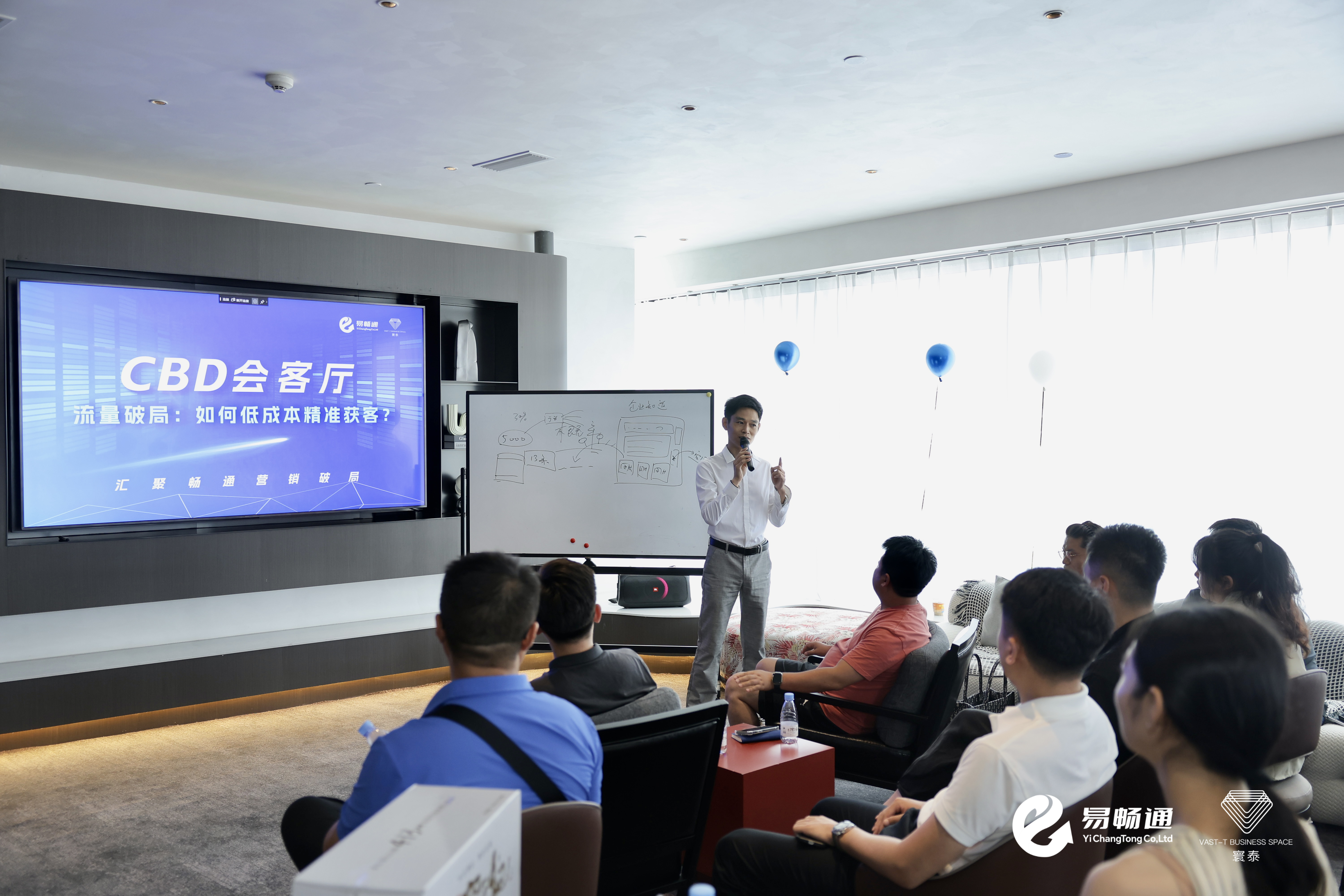 33会客厅 — 流量破局，数字化营销专场活动在济南CBD举办