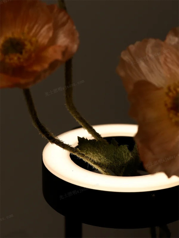 Plant table lamp|台灯