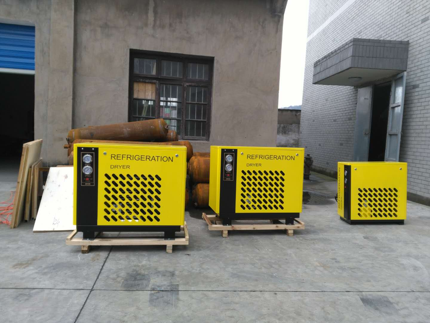 浙江標準型冷凍式干燥機,壓縮空氣冷凍式干燥機