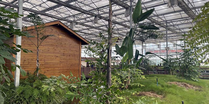 昆明翅片庭院溫室反季節,庭院溫室