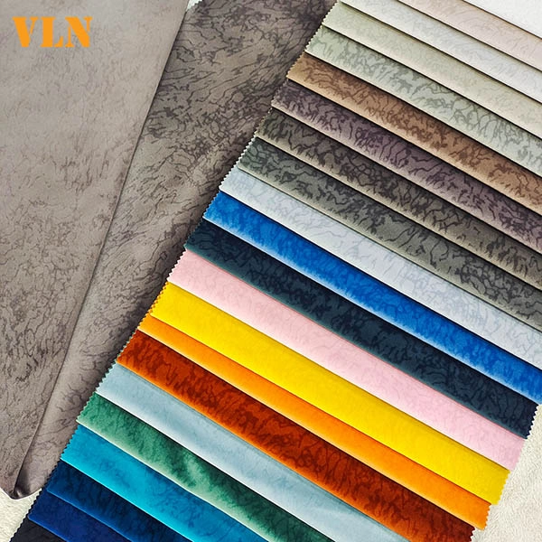 Buy High Quality Gsm Non Woven Backing Cold Pressing Mosha Velvet