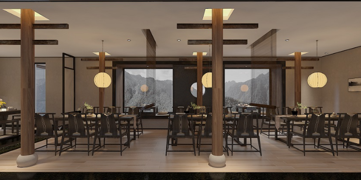 江寧區龍吟山房小廚娘青龍山莊餐飲空間設計,小廚娘青龍山莊