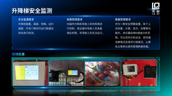 升降梯安全監測系統