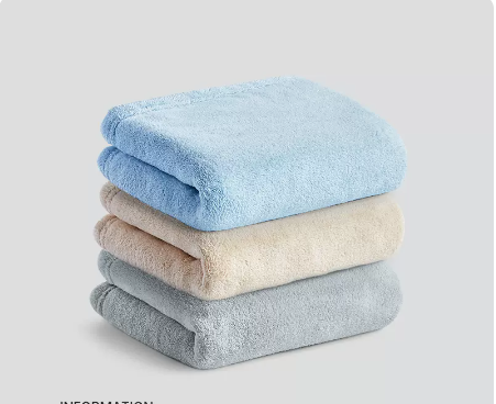 純棉素色毛巾多色可選