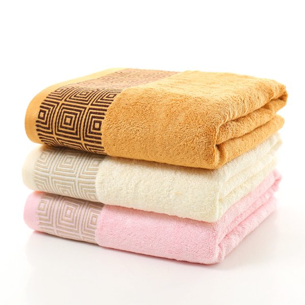 純棉緞檔素色沙灘巾多色可選
