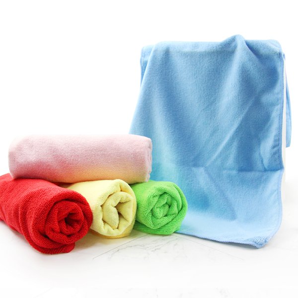 超細纖維素色毛巾多色可選