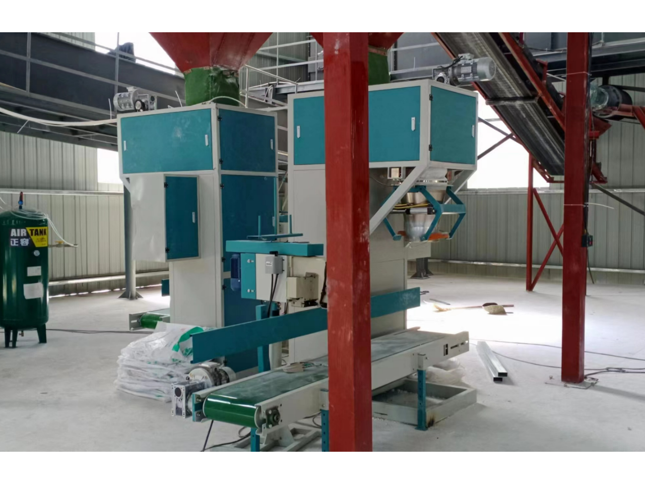 福建砂漿包裝機生產過程,包裝機
