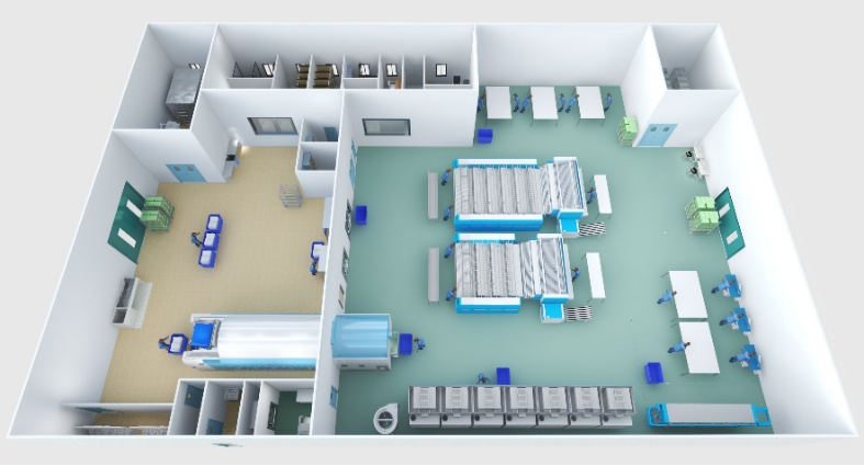 醫(yī)療洗滌工廠(chǎng)（小型）