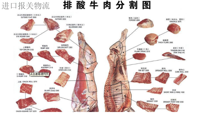 上海办理牛肉进口报关代理商