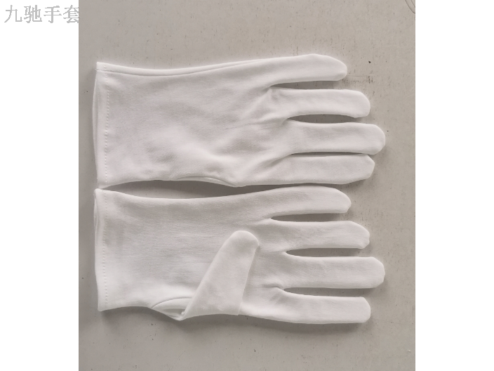 涤棉点塑作业防护手套按需定制