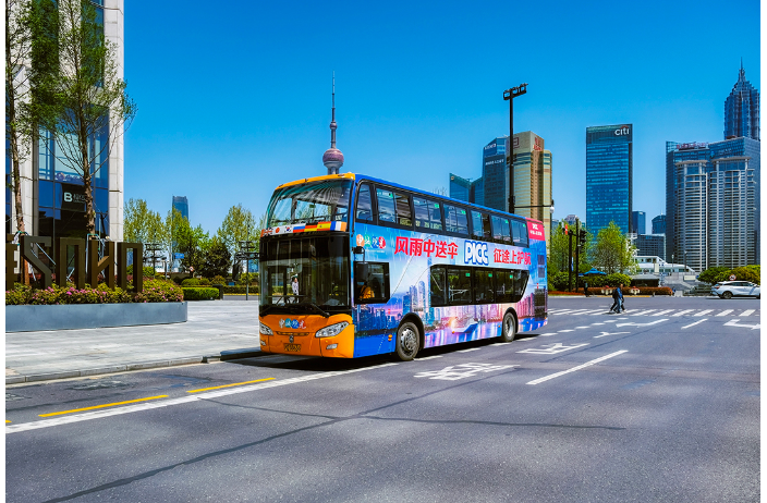 東方明珠觀光車活動載體廣告一手媒體,廣告