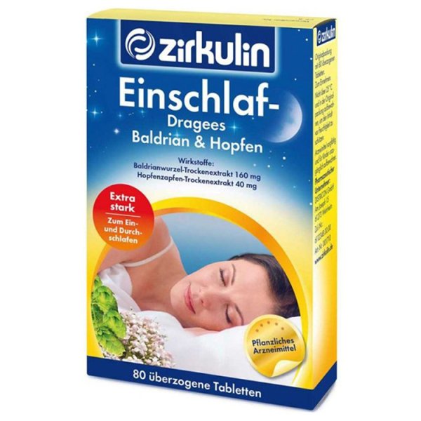 ZIRKULIN/纈草酒花果片