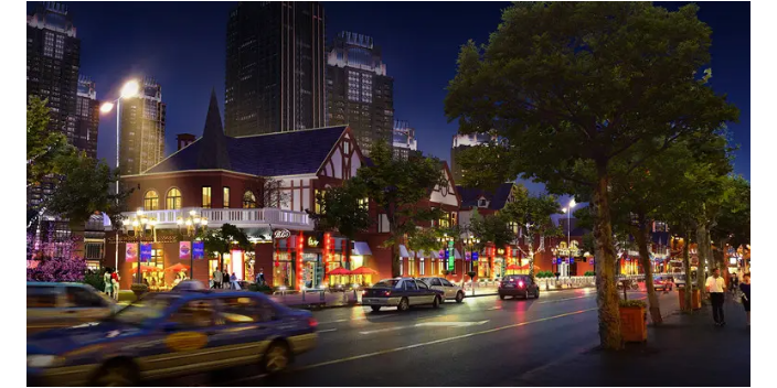 兰州新区城市照明亮化工程施工 蓝图数码模型设计供应