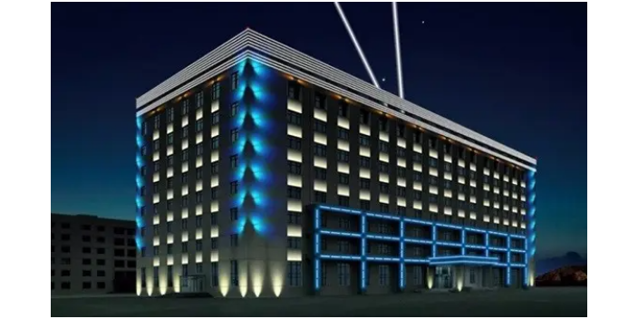 兰州新区楼宇亮化维护 蓝图数码模型设计供应