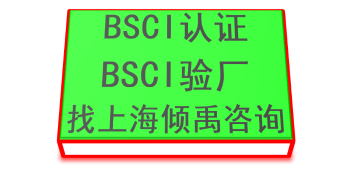 上海BSCI认证验厂多少钱 真诚推荐 上海倾禹企业管理咨询供应