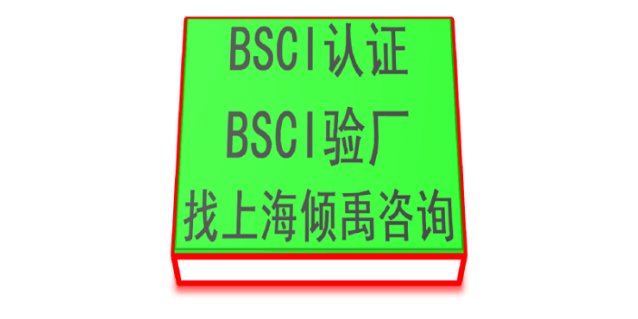 上海BSCI认证服务公司 来电咨询 上海倾禹企业管理咨询供应