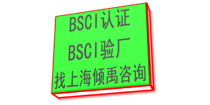 上海BSCI认证审核费多少 来电咨询 上海倾禹企业管理咨询供应
