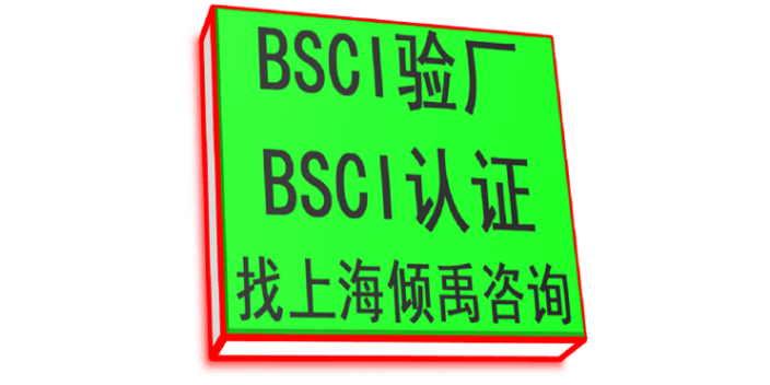 BSCI验厂整改BSCI验厂需要多少费用-选择上海倾禹企业管理咨询有限公司来咨询