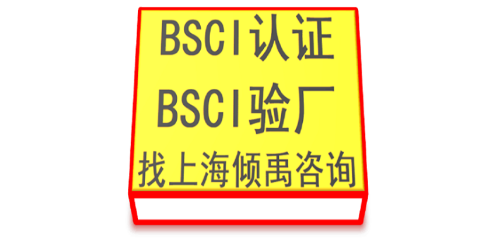 上海BSCI验厂辅导BSCI验厂