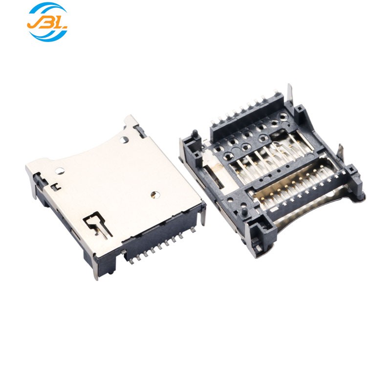 micro sd4.0 card push push socket connector SMT