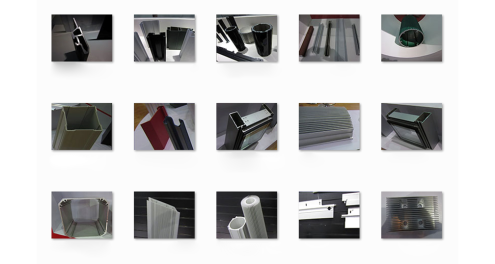 铝排散热器 铝包铝壳不规则设备型材 U型槽