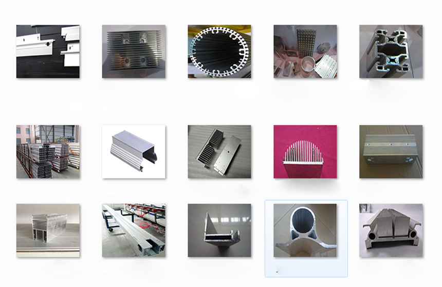 圆形角铝 冲压	铝方管吊顶	挤压轨道型材 铝散热器 吊顶铝方管 上海玖伊供应
