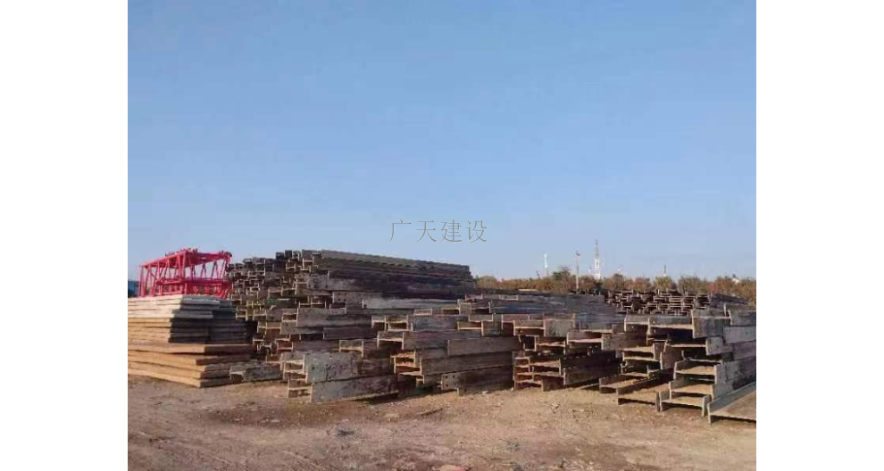南京常见H型钢租赁24小时服务 值得信赖 江苏广天建设工程供应