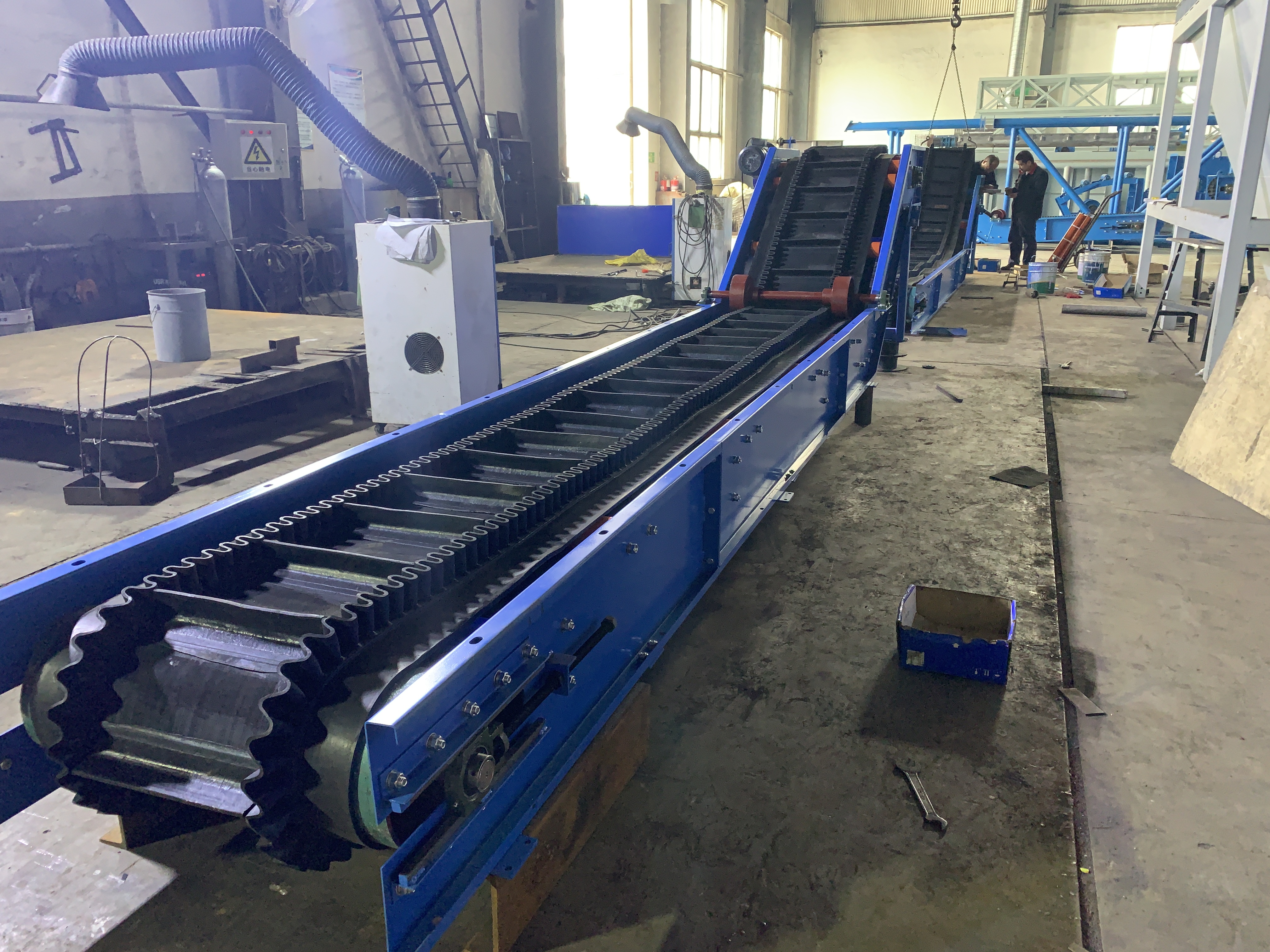 皮帶輸送機的保護裝置