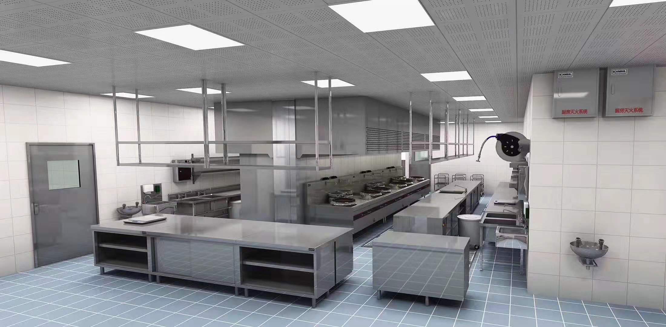 商用厨房的通风排烟