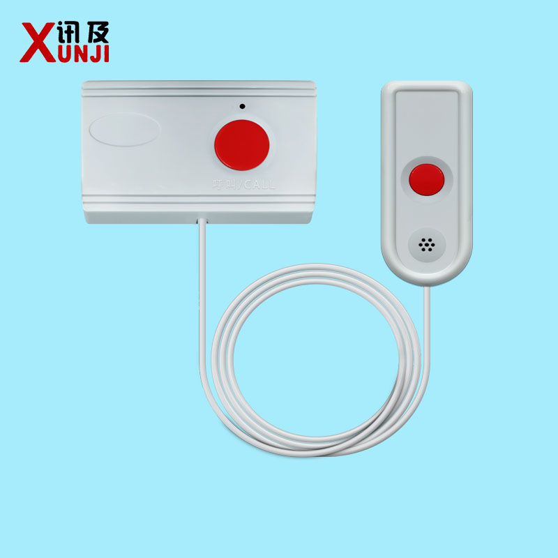訊及無線護理方形手柄分機 