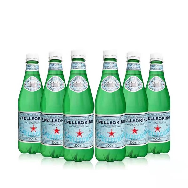 圣培露天然矿泉水塑料瓶500ML*24瓶/箱