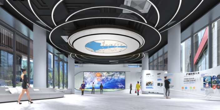深圳企业展厅设计 深圳时空数字科技供应;