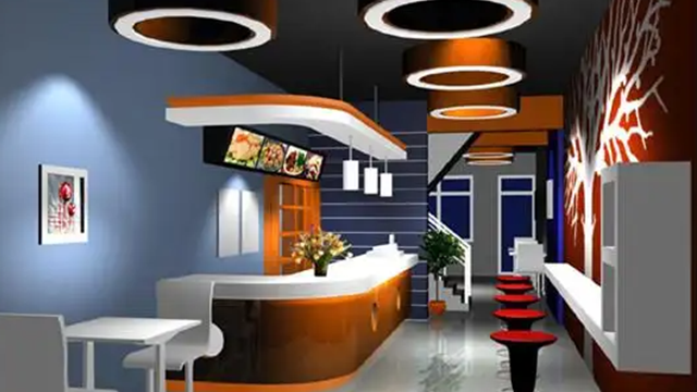 东川区风味小吃店装修哪家好,小吃店装修