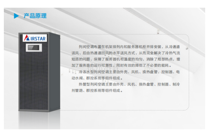 上海热管型列间空调供货商