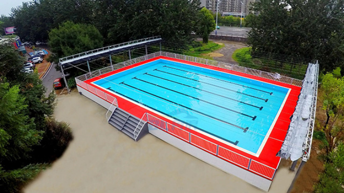 江西标准钢结构游泳池施工