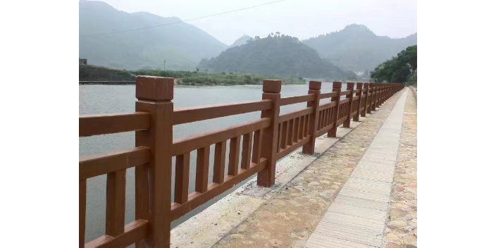 广东河道仿木仿石栏杆
