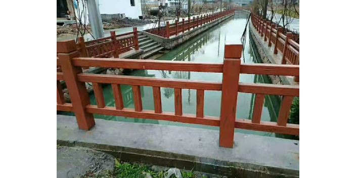 杭州标准型仿木仿石栏杆价钱